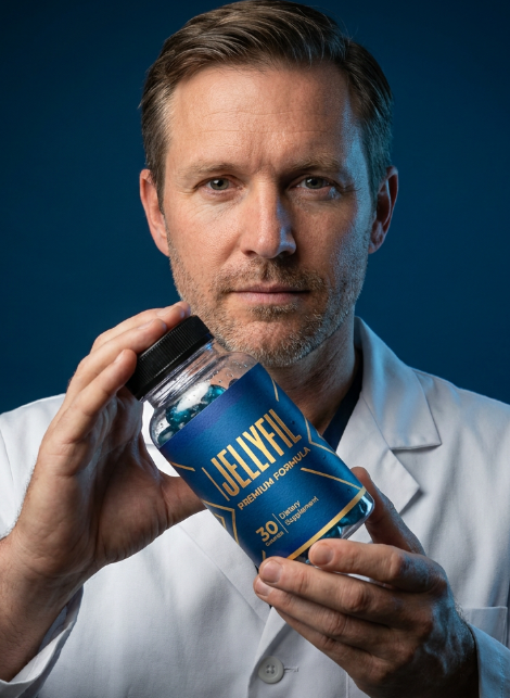Doctor holding JellyFil